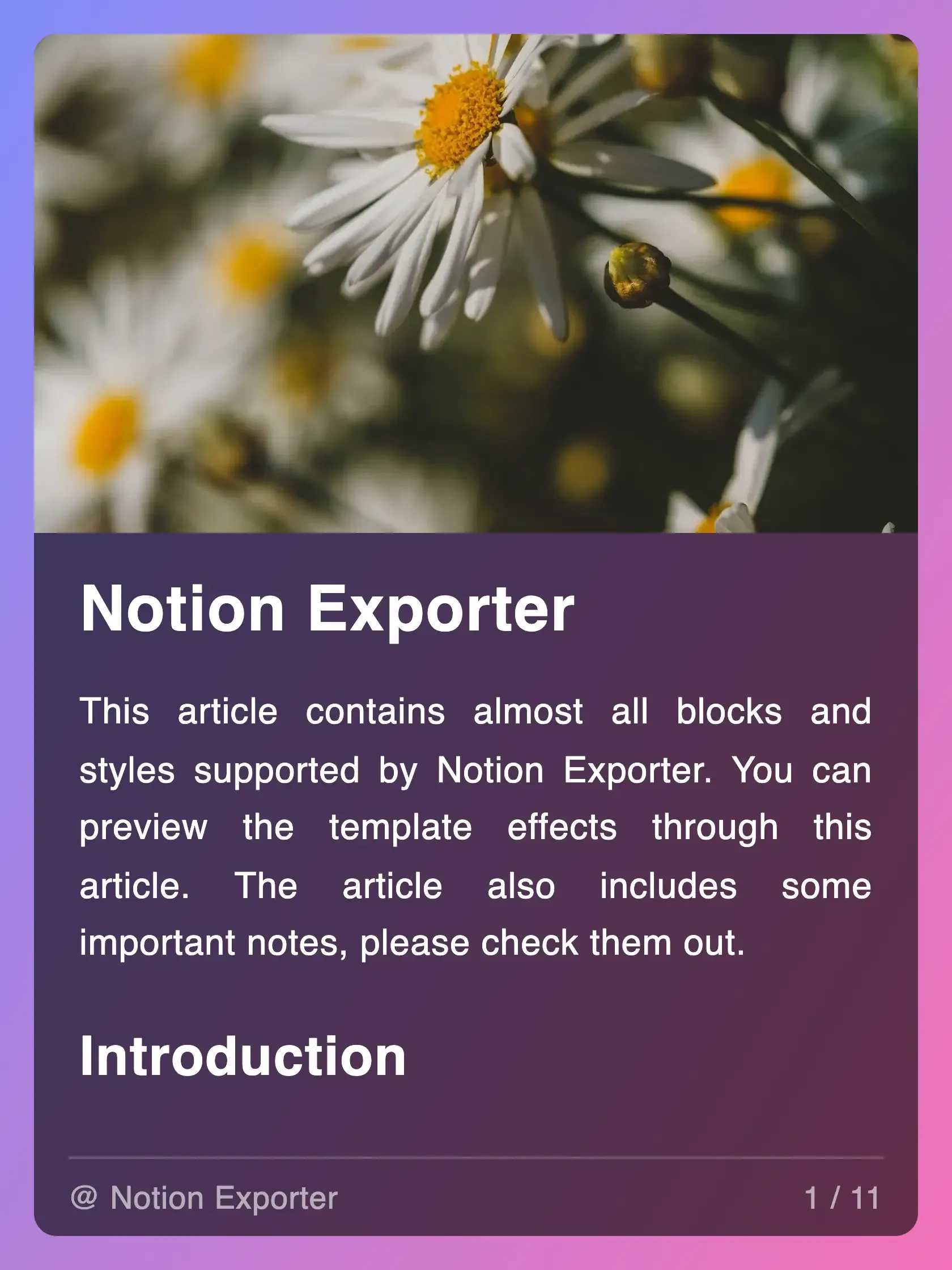 Card template 14