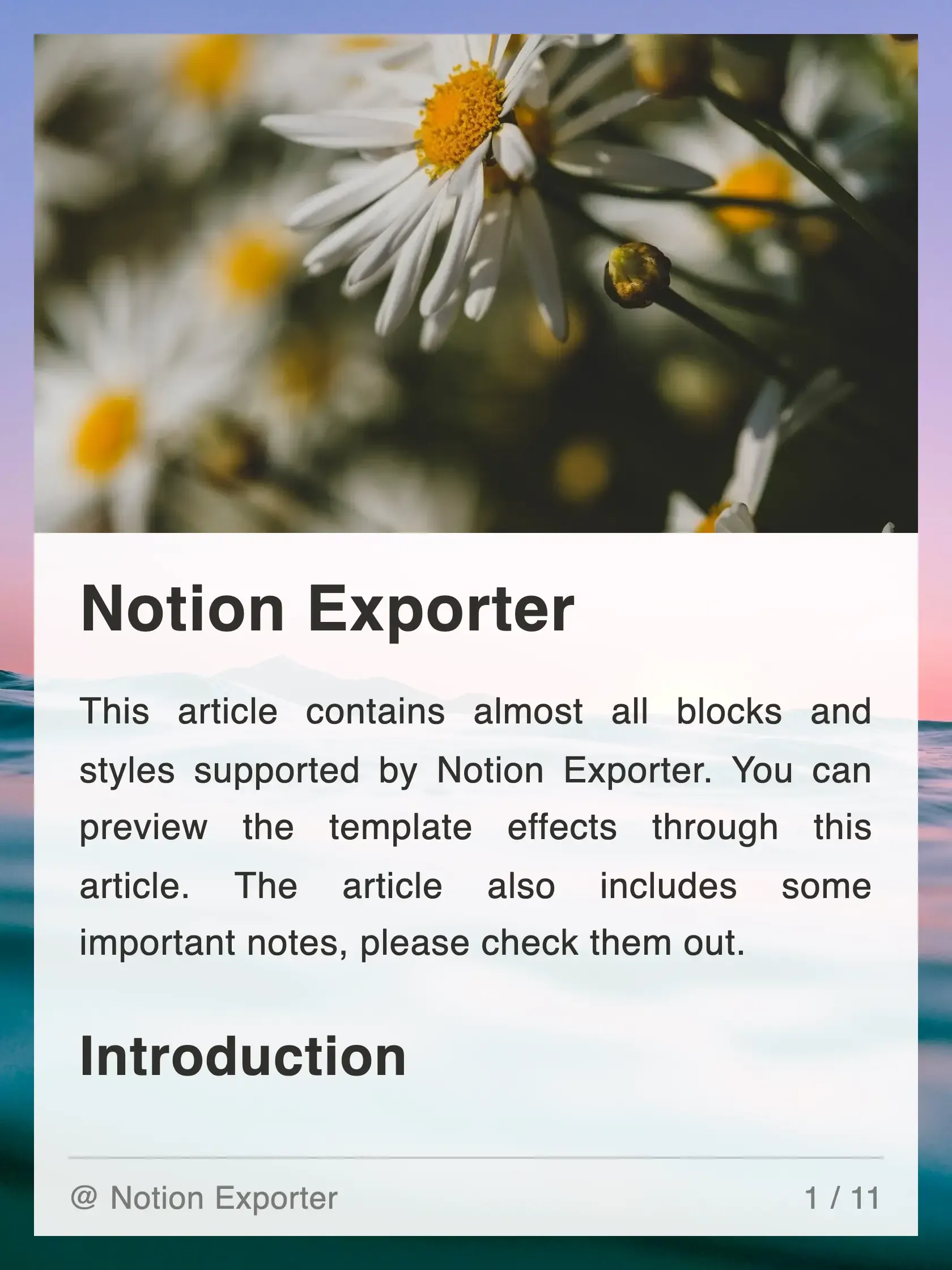 Card template 16